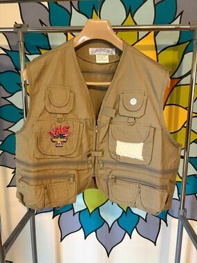 Camel joe fishing vest